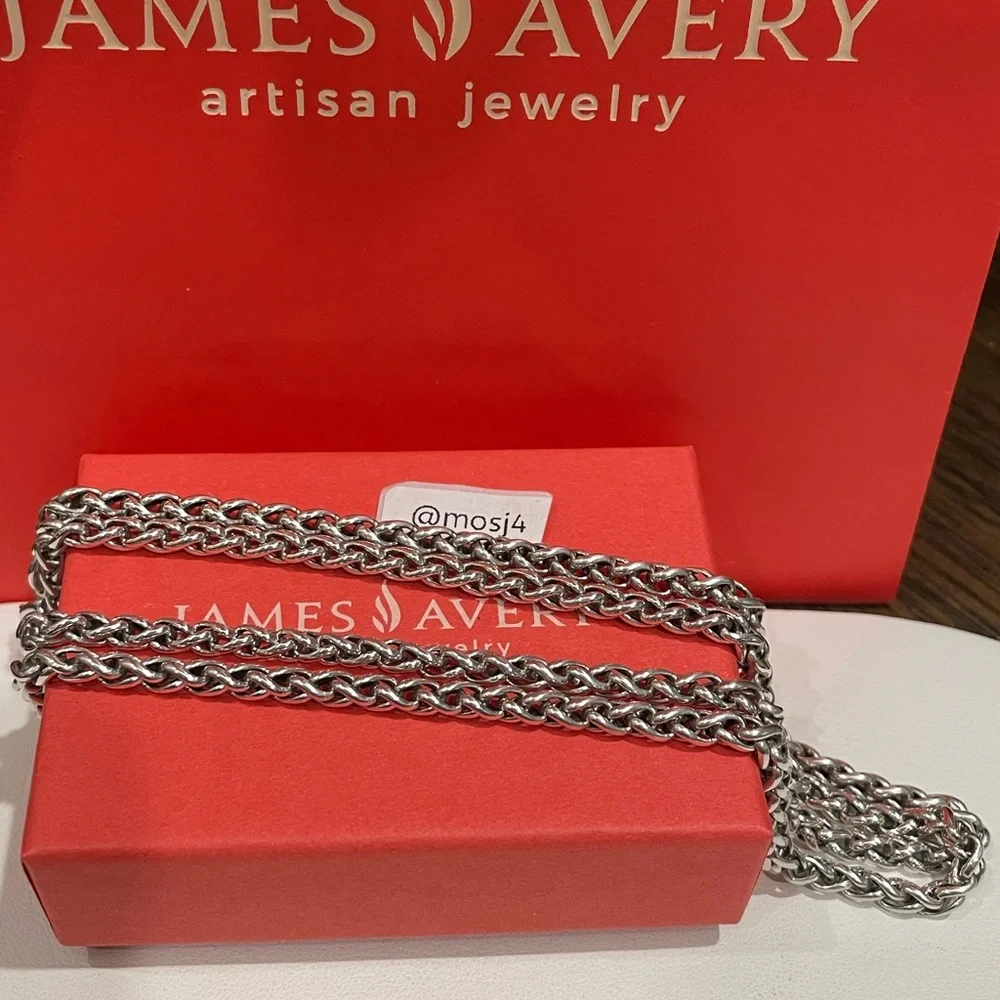 James Avery Extra Heavy Spiga Chain - Picture 3 of 5